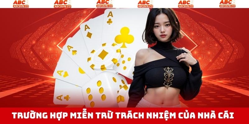 Miễn trừ trách nhiệm với thành viên ABC8
